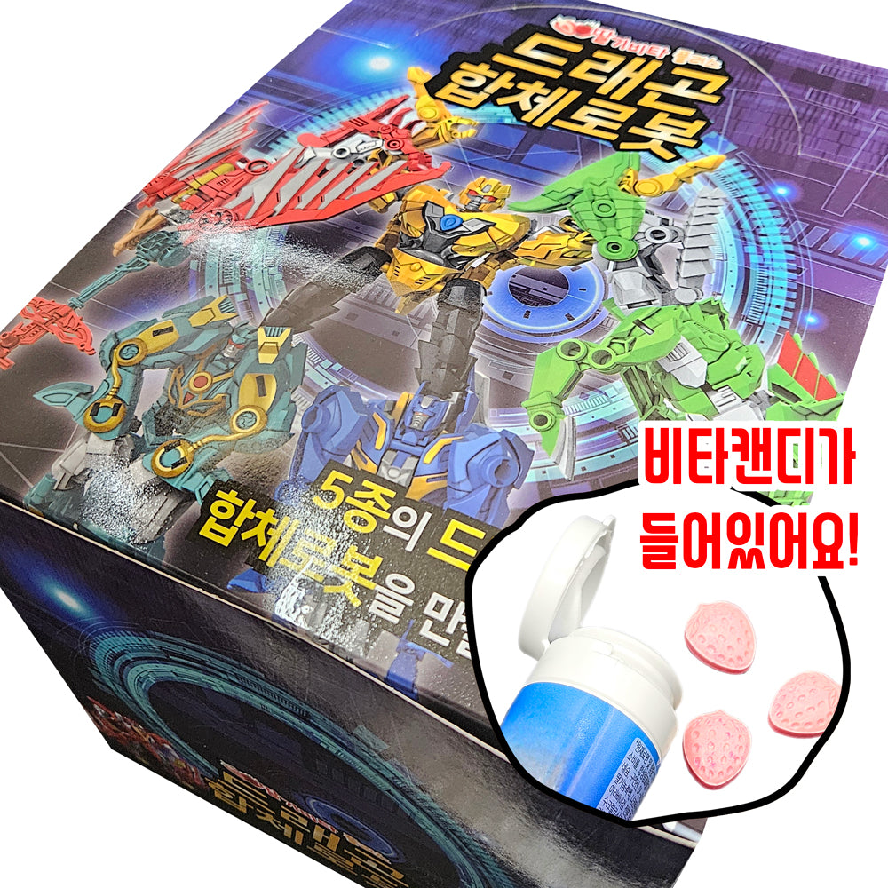 미르팜 드래곤합체로봇 (5종)